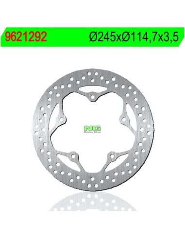 Disco de Freno NG 1292 Ø245 x Ø144.75 x 3.5...