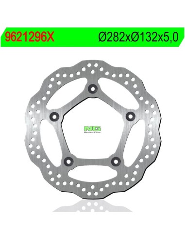 Disco de Freno NG Ondulado 1296X Ø282 x Ø132 x...