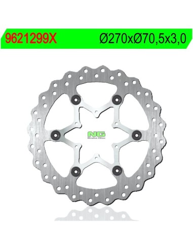 Disco de Freno NG Ondulado 1299X Ø270 x Ø70.5 x...
