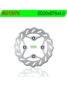 Disco de Freno NG Ondulado 1307X Ø220 x Ø76 x 4 (DIS1307X)