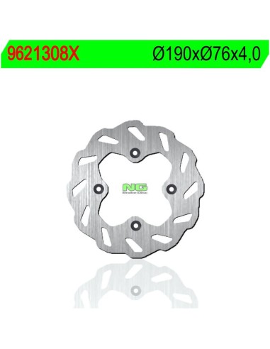 Disco de Freno NG Ondulado 1308X Ø190 x Ø76 x 4...