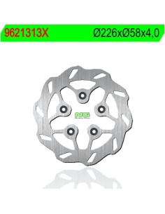 Disco de Freno NG Ondulado 1313X Ø220 x Ø105 x 4 (DIS1313X)