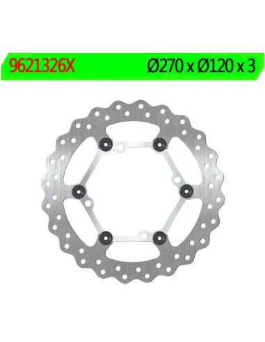 Disco de Freno NG 1326X Ø270 x Ø120 x 3 (DIS1326X)