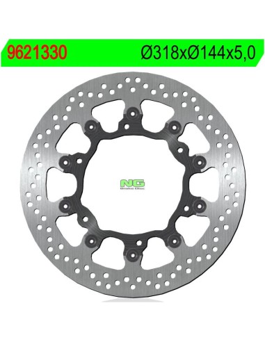 Disco de Freno NG Flotante 1330 Ø318 x Ø144 x 5...