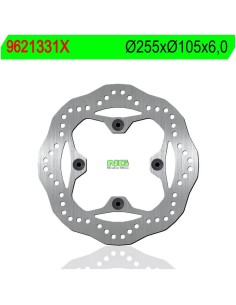 Disco de Freno NG Ondulado 1331X Ø255 x Ø105 x 6 (DIS1331X)