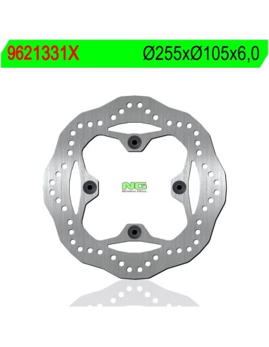 Disco de Freno NG Ondulado 1331X Ø255 x Ø105 x...