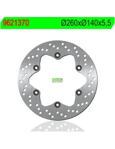 Disco de Freno NG 1370 Ø260 x Ø140 x 5.5 (DIS1370)