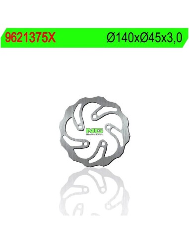 Disco de Freno NG Ondulado 1375X Ø140 x Ø45 x 3...