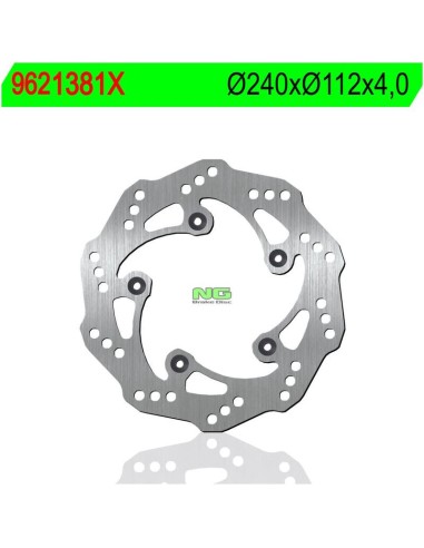 Disco de Freno NG Ondulado 1381X Ø240 x Ø112 x...