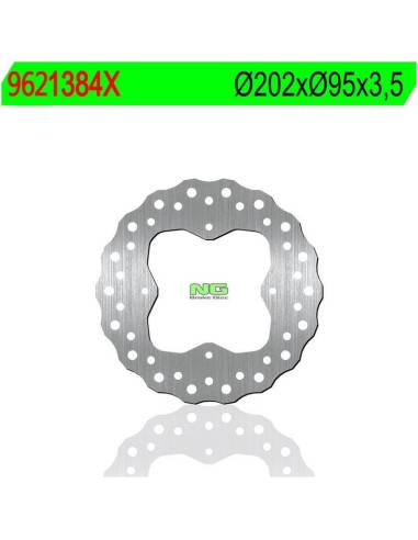 Disco de Freno NG Ondulado 1384X Ø202 x Ø95 x...