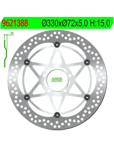 Disco de Freno NG 1388 Ø330 x Ø72 x 5 (DIS1388)