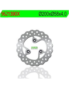 Disco de Freno NG Ondulado 1390X Ø200 x Ø58 x 4 (DIS1390X)