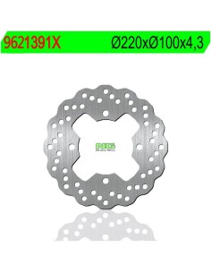 Disco de Freno NG Ondulado 1391X Ø220 x Ø100 x 4.3...