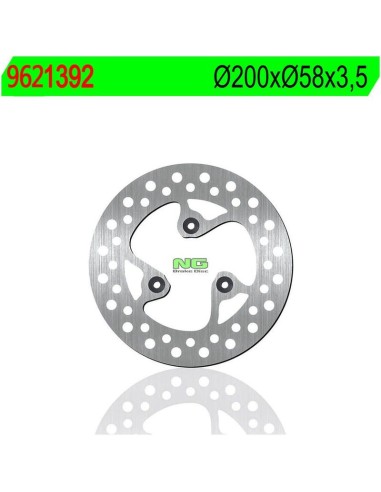 Disco de Freno NG 1392 Ø200 x Ø58 x 3.5 (DIS1392)