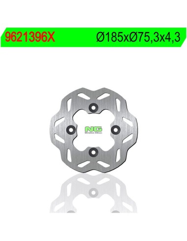 Disco de Freno NG Ondulado 1396X Ø185 x Ø75.3 x...