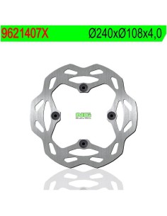 Disco de Freno NG Ondulado 1407X Ø240 x Ø108 x 4 (DIS1407X)