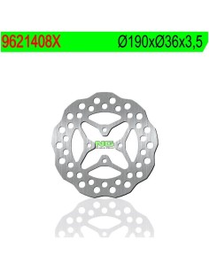 Disco de Freno NG Ondulado 1408X Ø190 x Ø36 x 3.5 (DIS1408X)