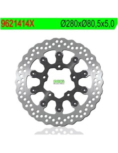 Disco de Freno NG Ondulado 1414X Ø280 x Ø80.5 x 5 (DIS1414X)