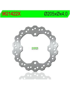 Disco de Freno NG Ondulado 1422X Ø245 x Ø134.5 x 5...