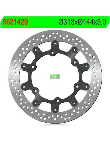 Disco de Freno NG Flotante 1429 Ø318 x Ø144 x 5...
