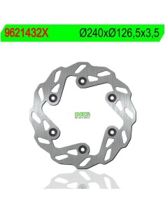 Disco de Freno NG Ondulado 1432X Ø240 x Ø126.5 x 3.5...