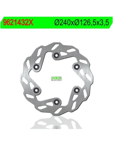 Disco de Freno NG Ondulado 1432X Ø240 x Ø126.5...