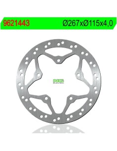 Disco de Freno NG 1443 Ø267 x Ø115 x 4 (DIS1443)