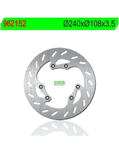 Disco de Freno NG 152 Ø240 x Ø108 x 3.5 (DIS152)