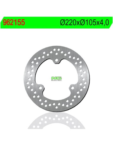 Disco de Freno NG 155 Ø220 x Ø105 x 4 (DIS155)