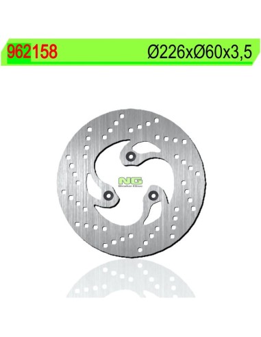 Disco de Freno NG 158 Ø226 x Ø60 x 3.5 (DIS158)