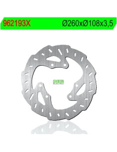 Disco de Freno NG Ondulado 193X Ø260 x Ø108 x 3.5 (DIS193X)
