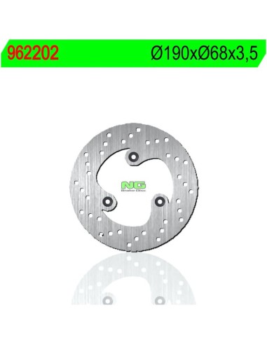 Disco de Freno NG 202 Ø190 x Ø68 x 3.5 (DIS202)