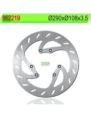 Disco de Freno NG 219 Ø290 x Ø108 x 3.5 (DIS219)