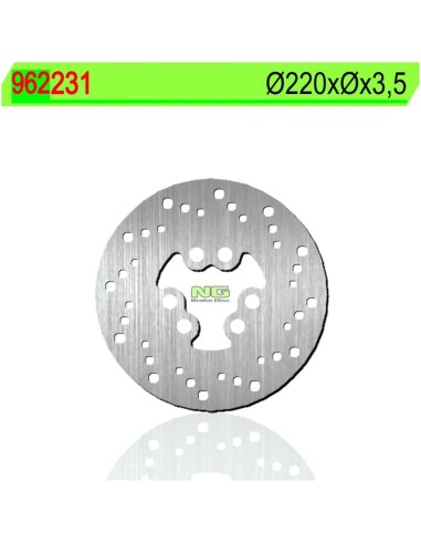Disco de Freno NG 231 Ø220 x 3.5 (DIS231)