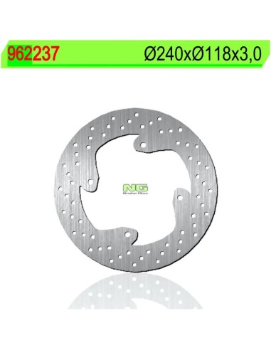 Disco de Freno NG 237 Ø240 x Ø118 x 3 (DIS237)