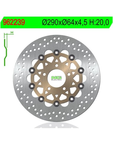 Disco de Freno NG 239 Ø290 x Ø64 x 4.5 (DIS239)