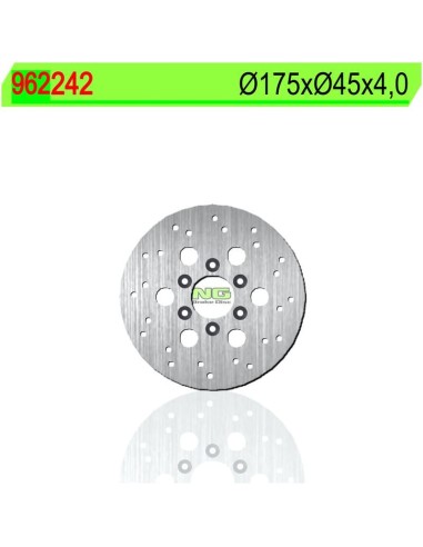 Disco de Freno NG 242 Ø175 x Ø45 x 4 (DIS242)