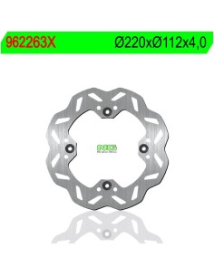 Disco de Freno NG Ondulado 263X Ø220 x Ø112 x 4 (DIS263X)