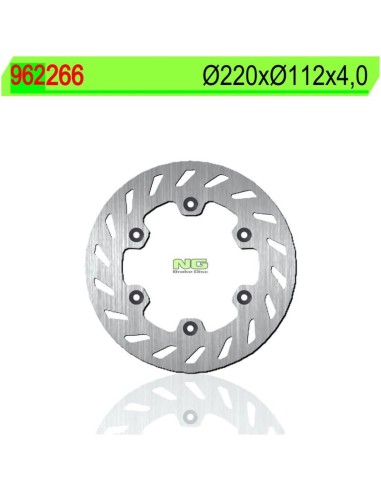 Disco de Freno NG 266 Ø220 x Ø112 x 4 (DIS266)