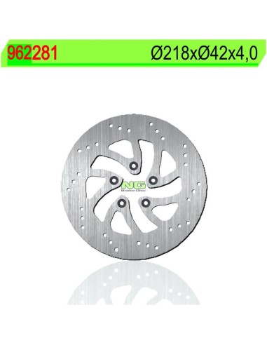 Disco de Freno NG 281 Ø218 x Ø42.2 x 4 (DIS281)