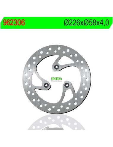 Disco de Freno NG 306 Ø226 x Ø58 x 4 (DIS306)