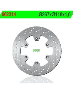 Disco de Freno NG 314 Ø267 x Ø118 x 4 (DIS314)