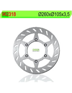 Disco de Freno NG 318 Ø260 x Ø105 x 3.5 (DIS318)