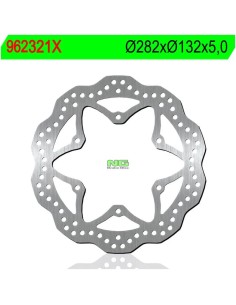 Disco de Freno NG Ondulado 321X Ø282 x Ø132 x 5 (DIS321X)