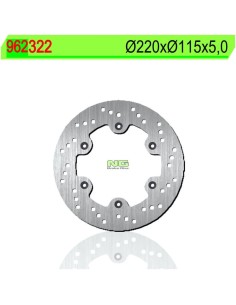 Disco de Freno NG 322 Ø220 x Ø115 x 5 (DIS322)