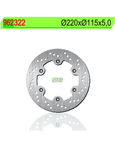 Disco de Freno NG 322 Ø220 x Ø115 x 5 (DIS322)