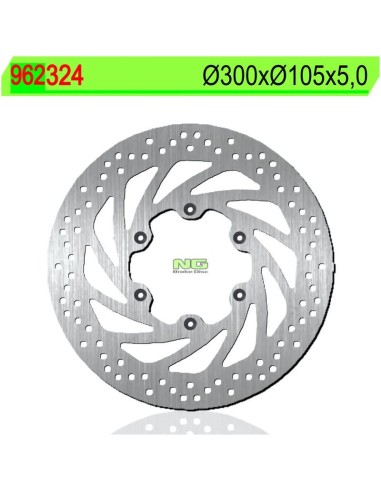 Disco de Freno NG 324 Ø300 x Ø105 x 5 (DIS324)