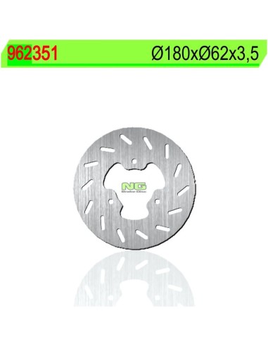 Disco de Freno NG 351 Ø180 x Ø62 x 3.5 (DIS351)