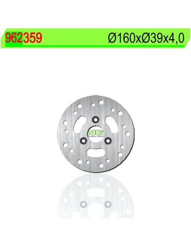 Disco de Freno NG 359 Ø160 x Ø39 x 4 (DIS359)