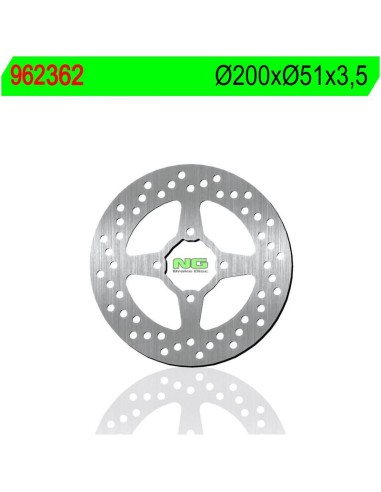 Disco de Freno NG 362 Ø200 x Ø51.5 x 3.5 (DIS362)